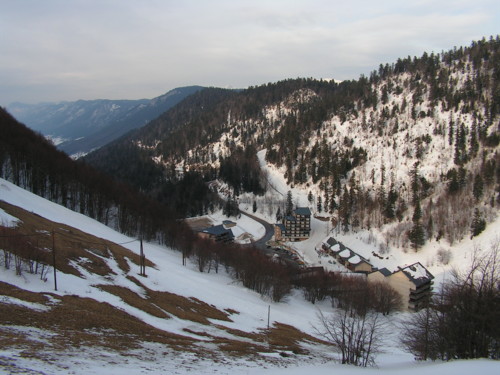col de rousset a la fin de l'hiver - photo copyright Patrice Debart 2005