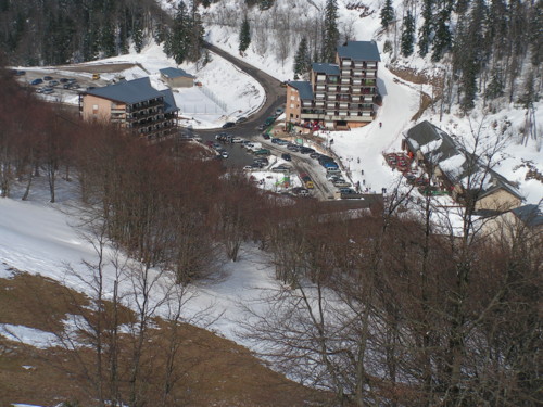 le col de rousset l'hiver - photo copyright Patrice Debart 2009