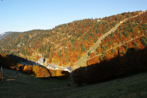 piste noire du col de rousset en automne - photo copyright Patrice Debart 2008