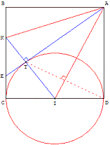 GéoPlan dans Descartes et les mathématiques - carré, cercle et tangente - copyright Patrice Debart 2014