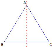 triangle isocèle - copyright Patrice Debart 2004