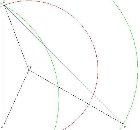 Triangle à la six-onze-sept