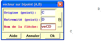 vecteur sur bipoint