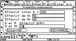 Ecran TI-92 n°91