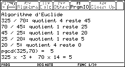 Ecran TI-92 n°23