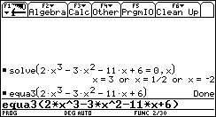 Ecran TI-92 n°26