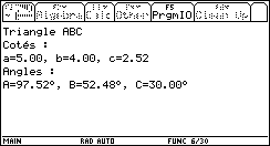 Ecran TI-92 n°34