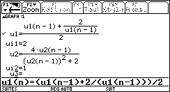 Ecran TI-92 n°75