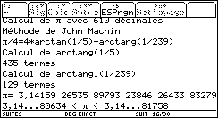 Ecran TI-92 n°96
