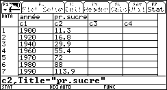 Ecran TI-92 n°50