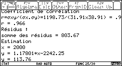 Ecran TI-92 n°51