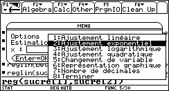 Ecran TI-92 n°53