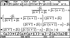 Ecran TI-92 n°101