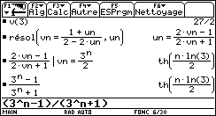 Ecran TI-92 n°112