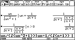 Ecran TI-92 n°131