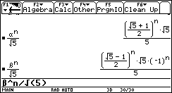 Ecran TI-92 n°148