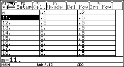 Ecran TI-92 n°98